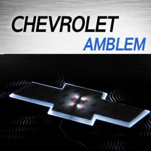 [ Orlando auto parts ] Chevrolet LED Emblem Plate(Moudule)